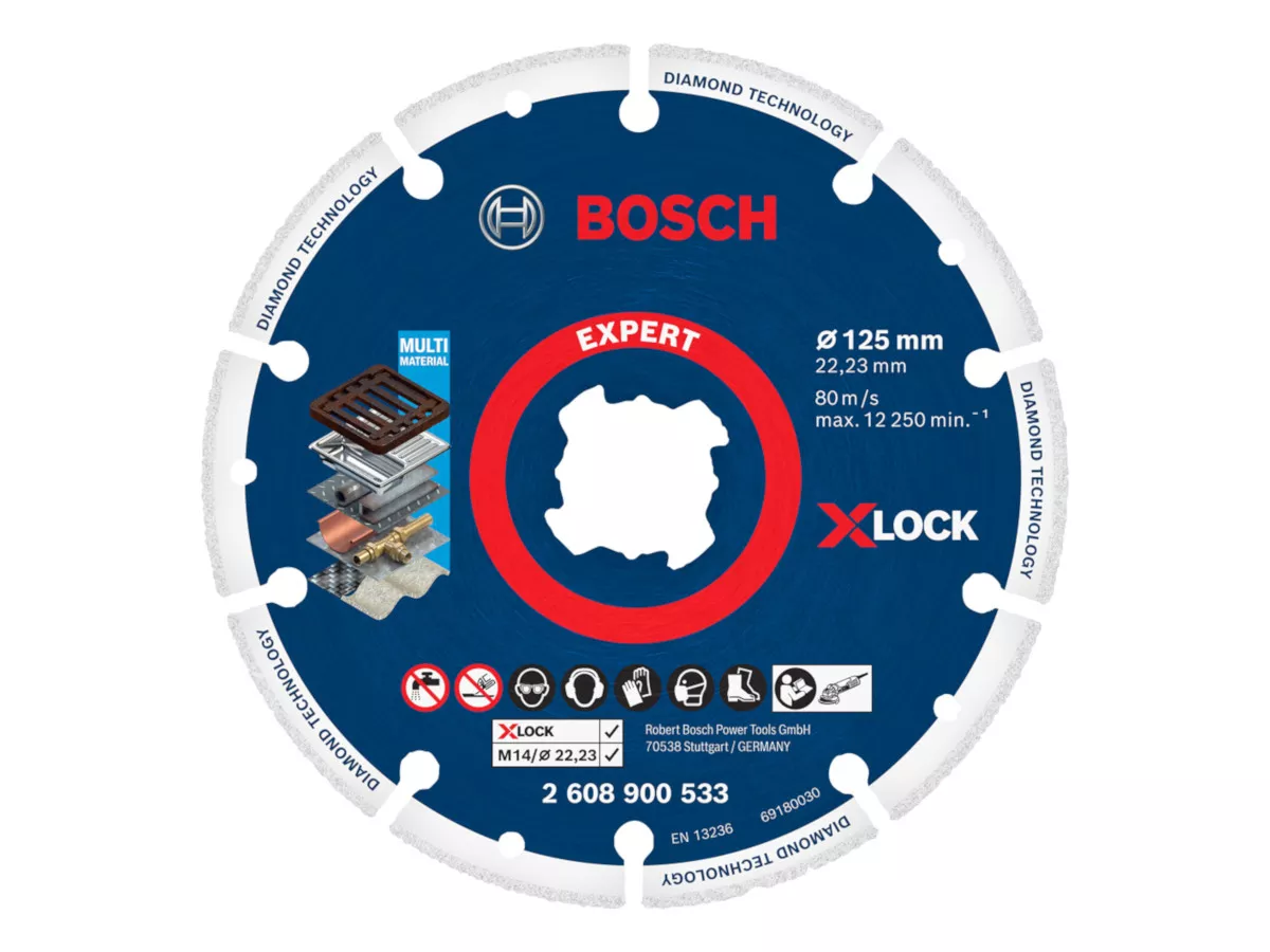 disque à tronçonner Diamond Metal Wheel 125x22,23mm Bosch